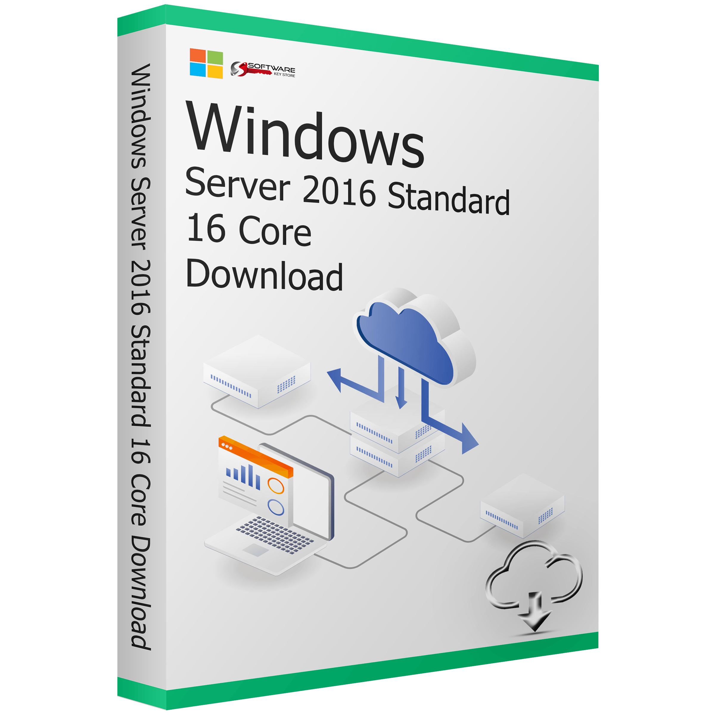 Windows Server 2016 Standard 16-core