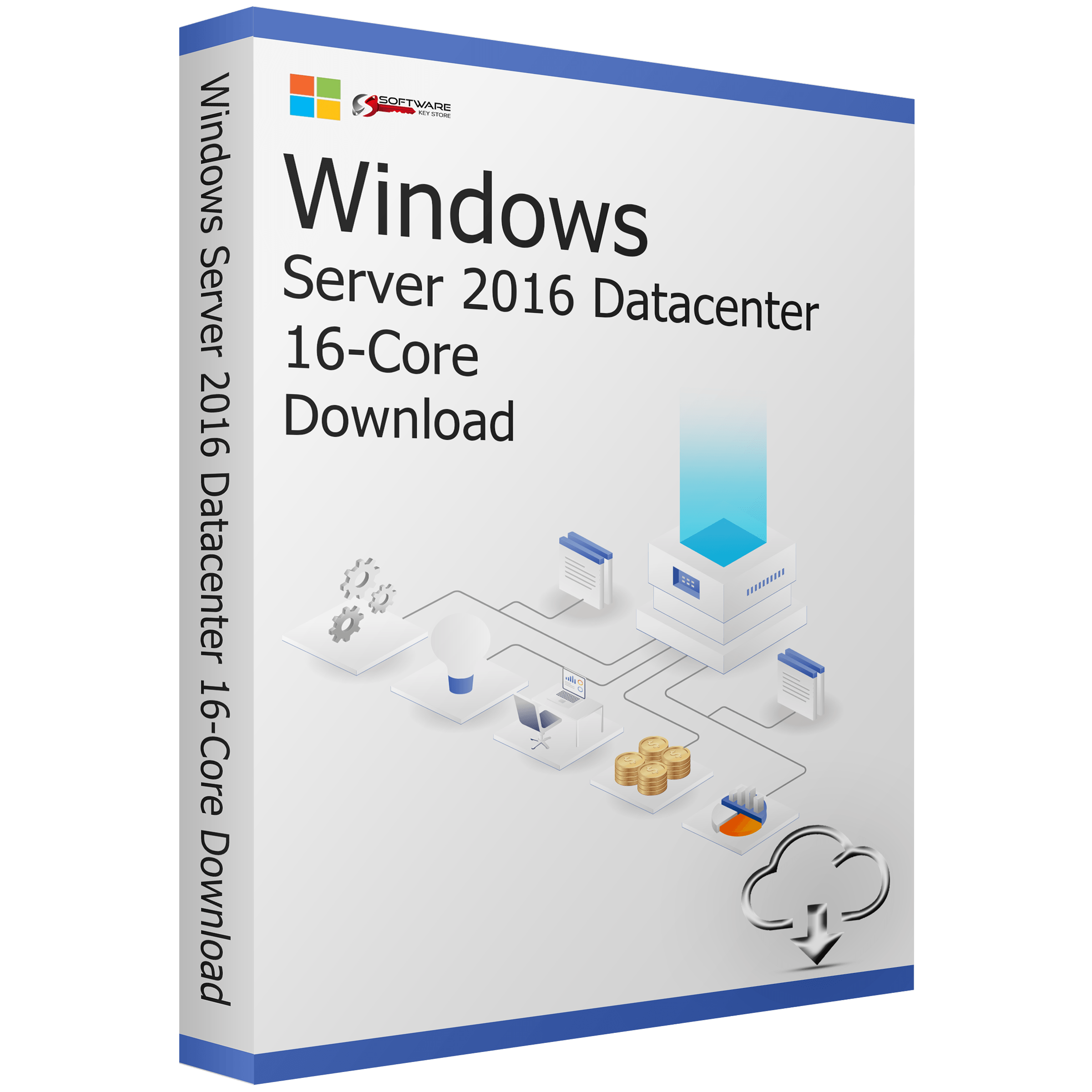 Windows Server 2016 Datacenter 16 core